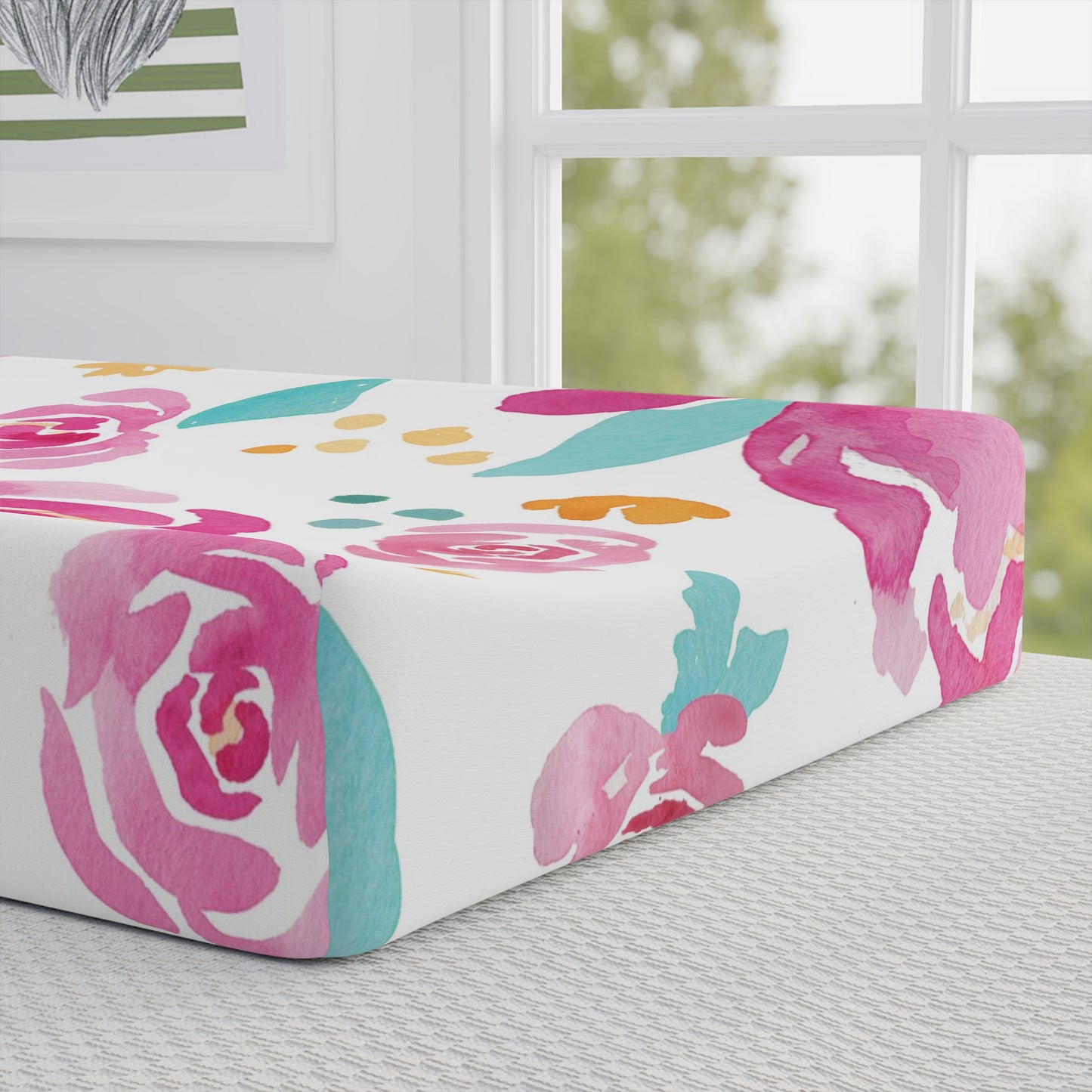 Blooming Baby Changing Pad Cover