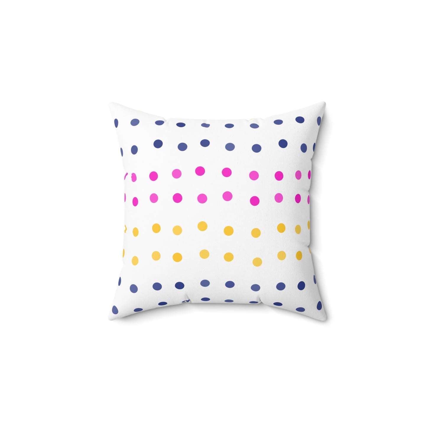 Connect The Dots Polyester Square Pillow