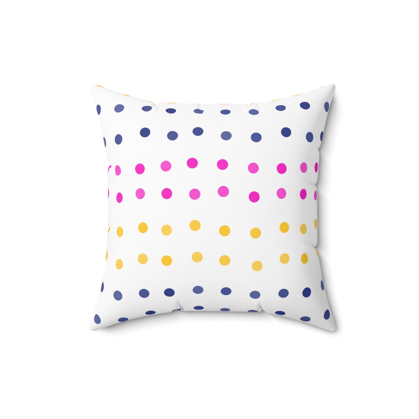 Connect The Dots Polyester Square Pillow