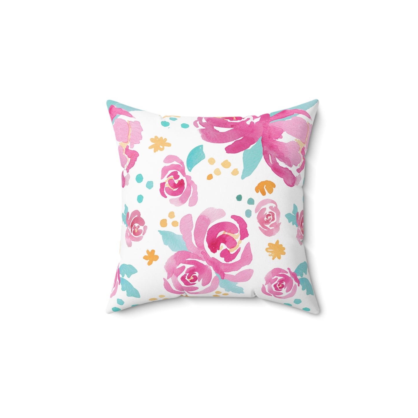 Blooming Square Pillow