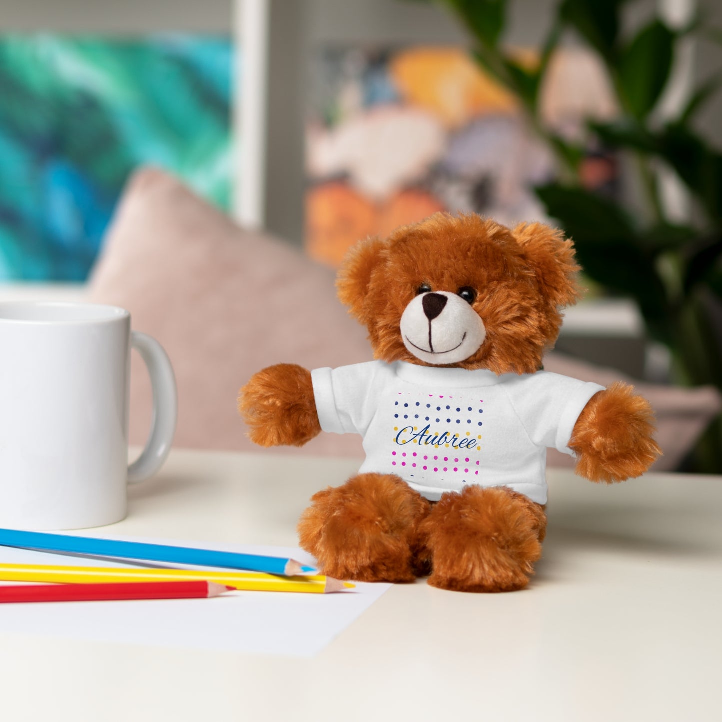 Connect The Dots Stuffed Animals with Tee