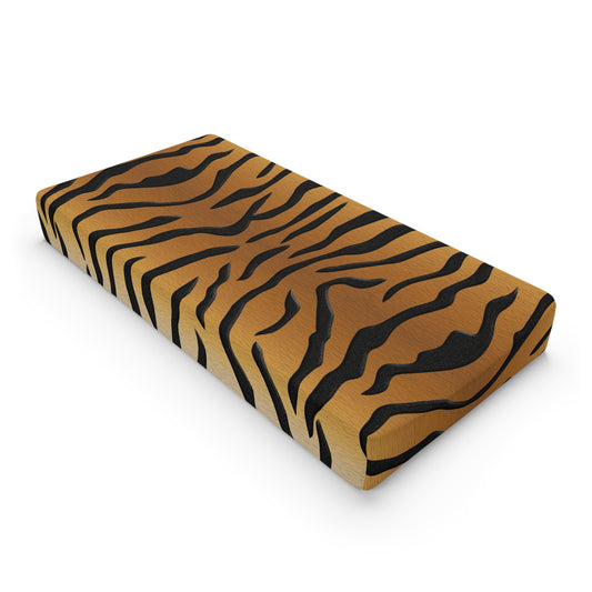 Tiger Striped Baby Changing Pad Cover