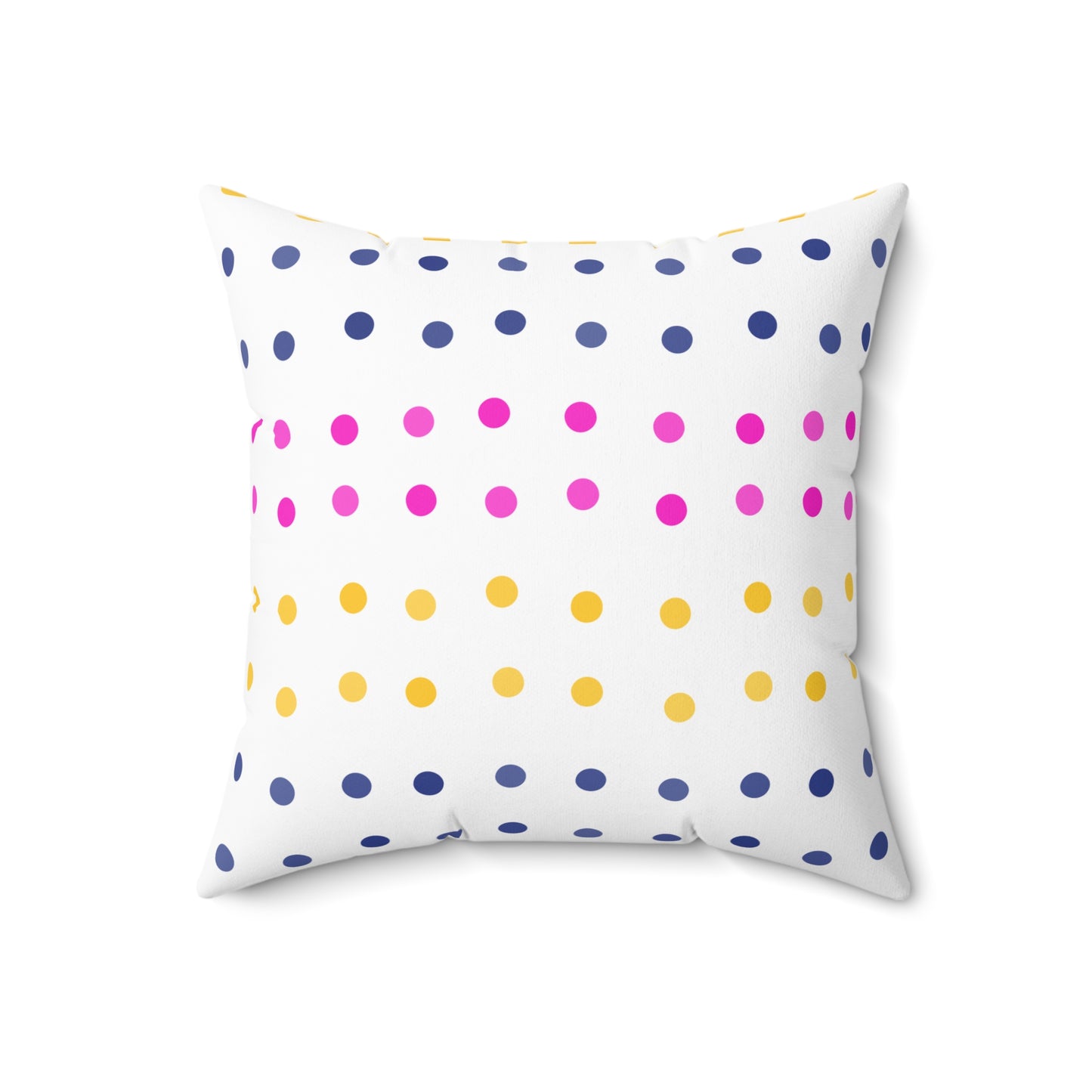 Connect The Dots Polyester Square Pillow