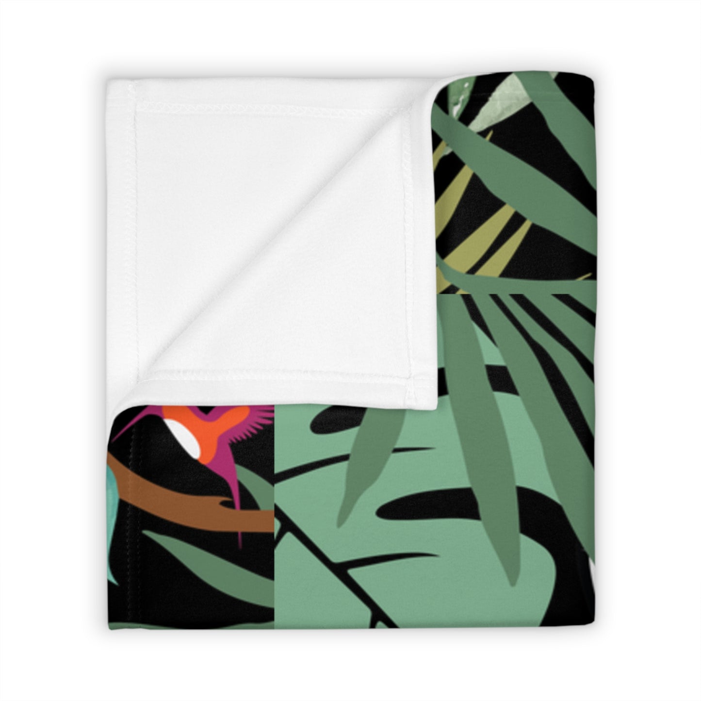 Jungle Tiger Personalized Throw Blanket