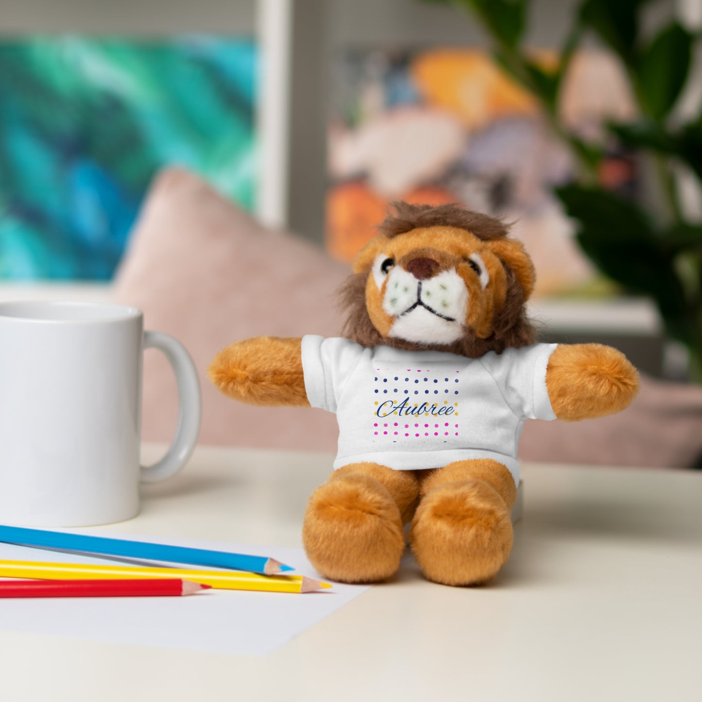 Connect The Dots Stuffed Animals with Tee