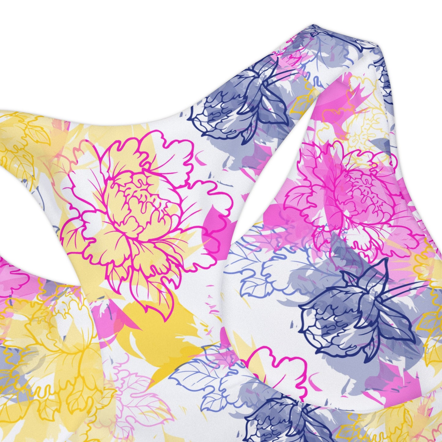 Watercolor Floral Dreams Girls Two Piece Swimsuit