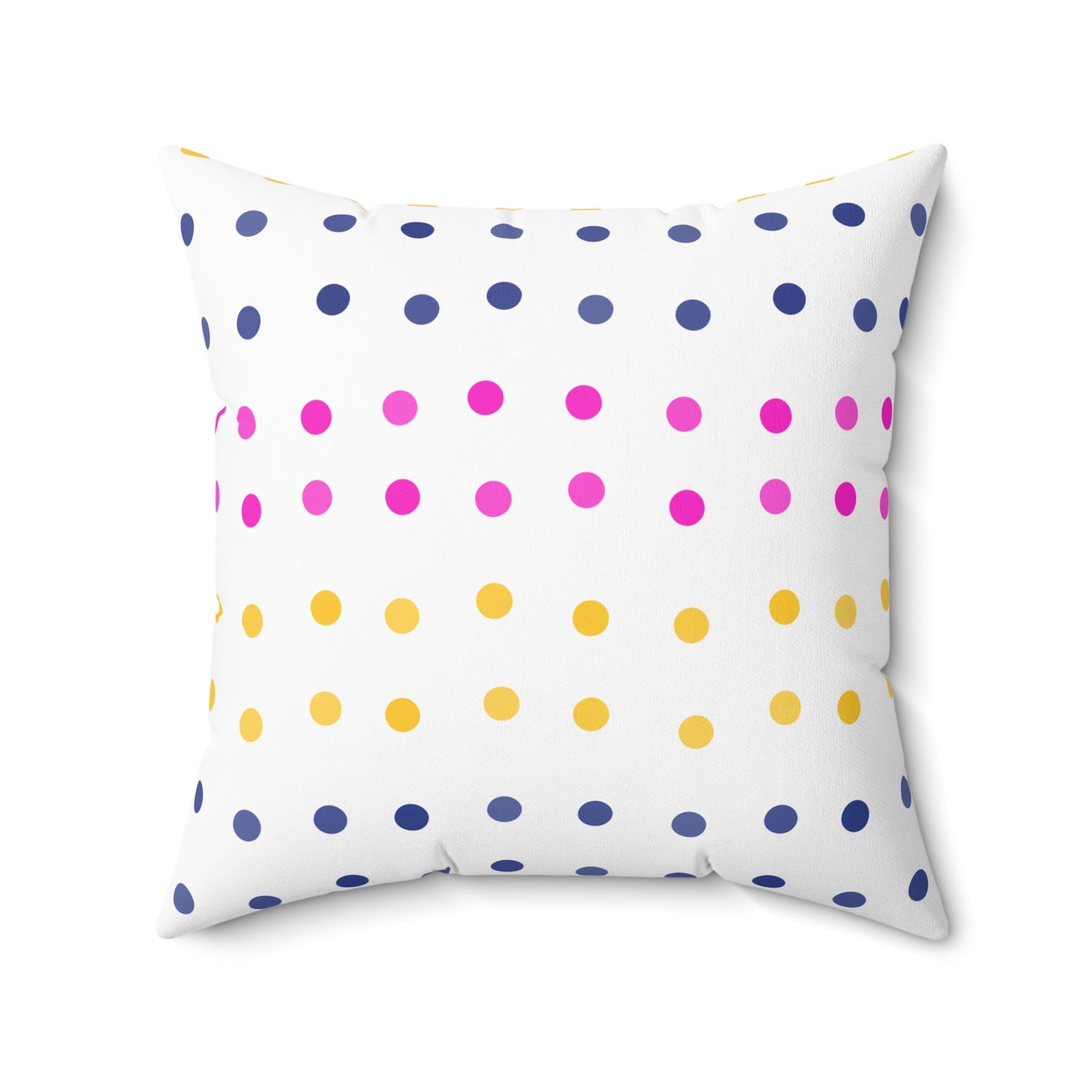 Connect The Dots Polyester Square Pillow