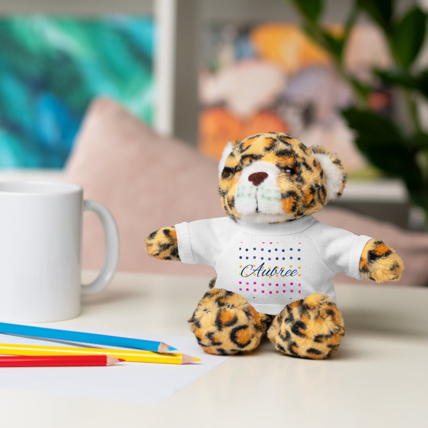 Connect The Dots Stuffed Animals with Tee