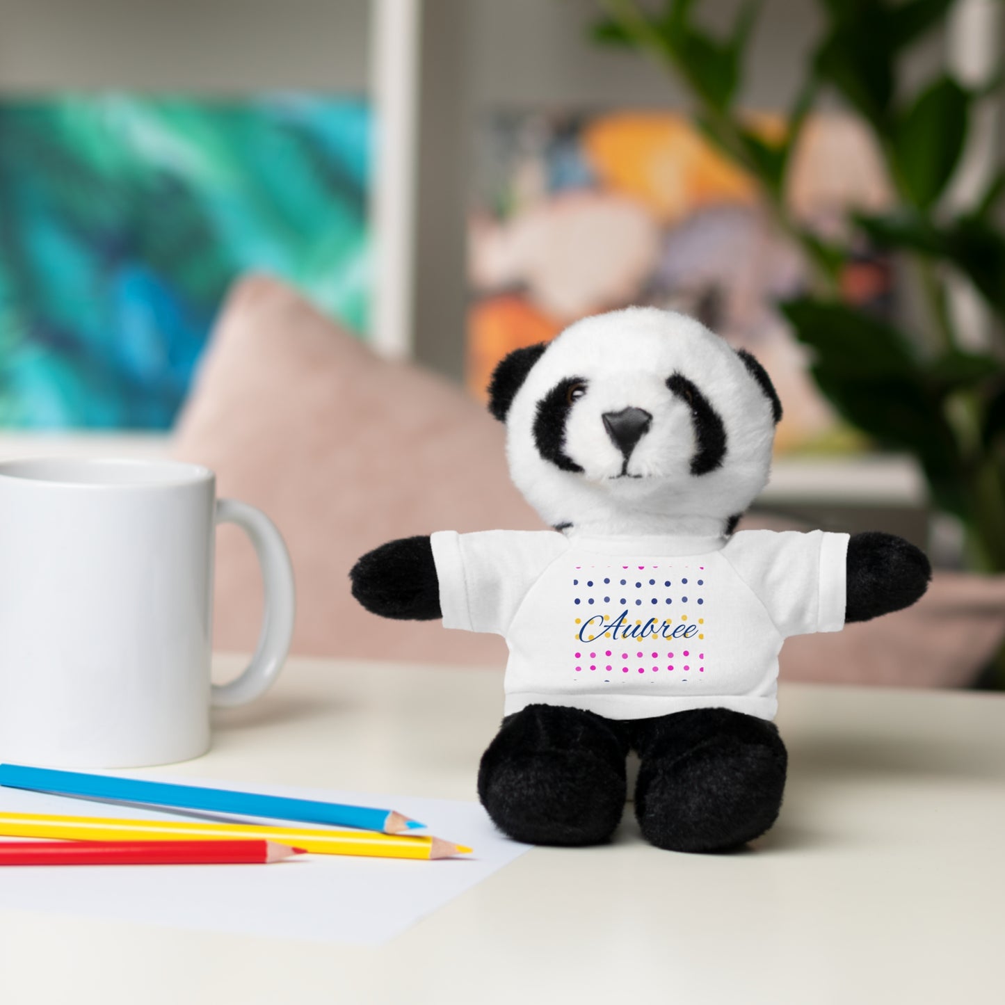 Connect The Dots Stuffed Animals with Tee